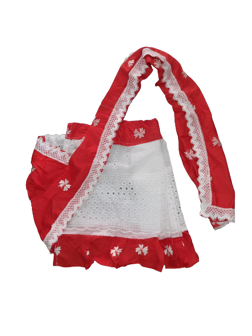 Baby Girls Rich Ceremony Redy to Wear Kids Saree and Blouse Set