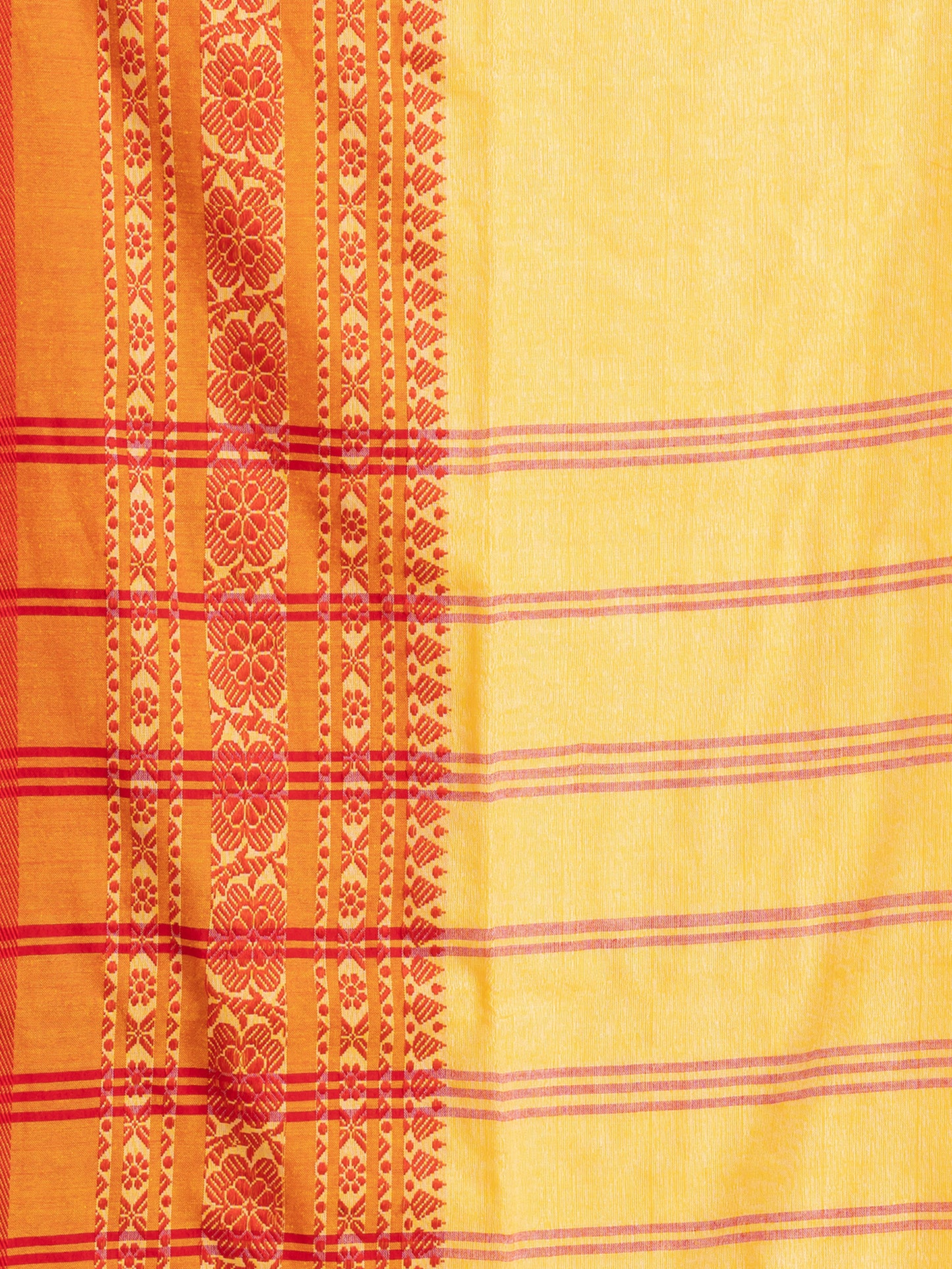 Exclusive Premium Quality Traditional Cotton Saree with Red Border, Floral Print Design Kids Begumpuri Saree, Costume for Girls